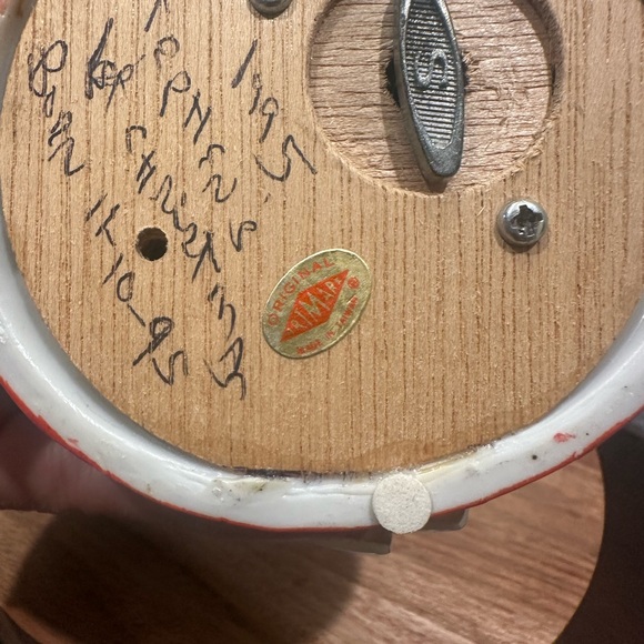 Night Before Christmas Vintage Silent Night Hand Painted Revolving Music Box - Picture 11 of 14